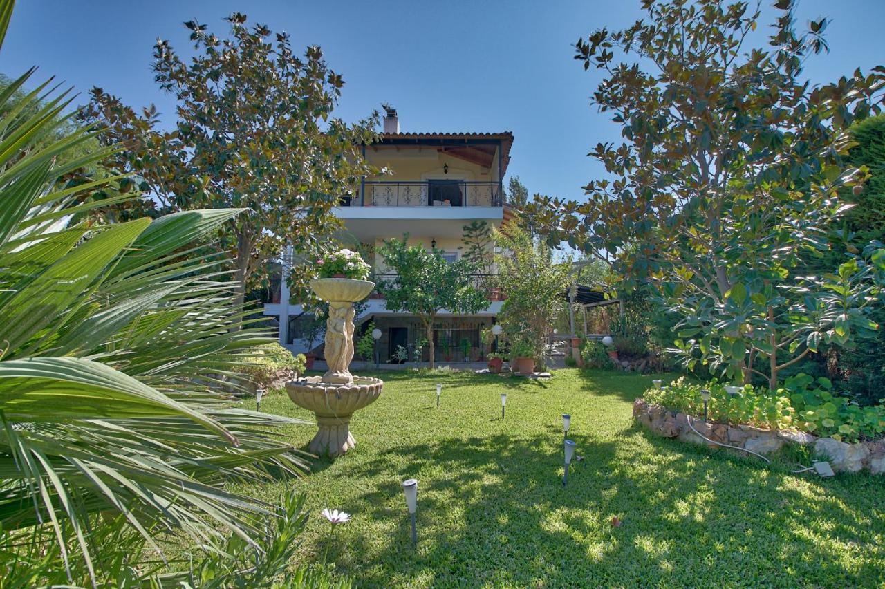 Vacation And Relaxation Home Oropos Nea Palatia Esterno foto