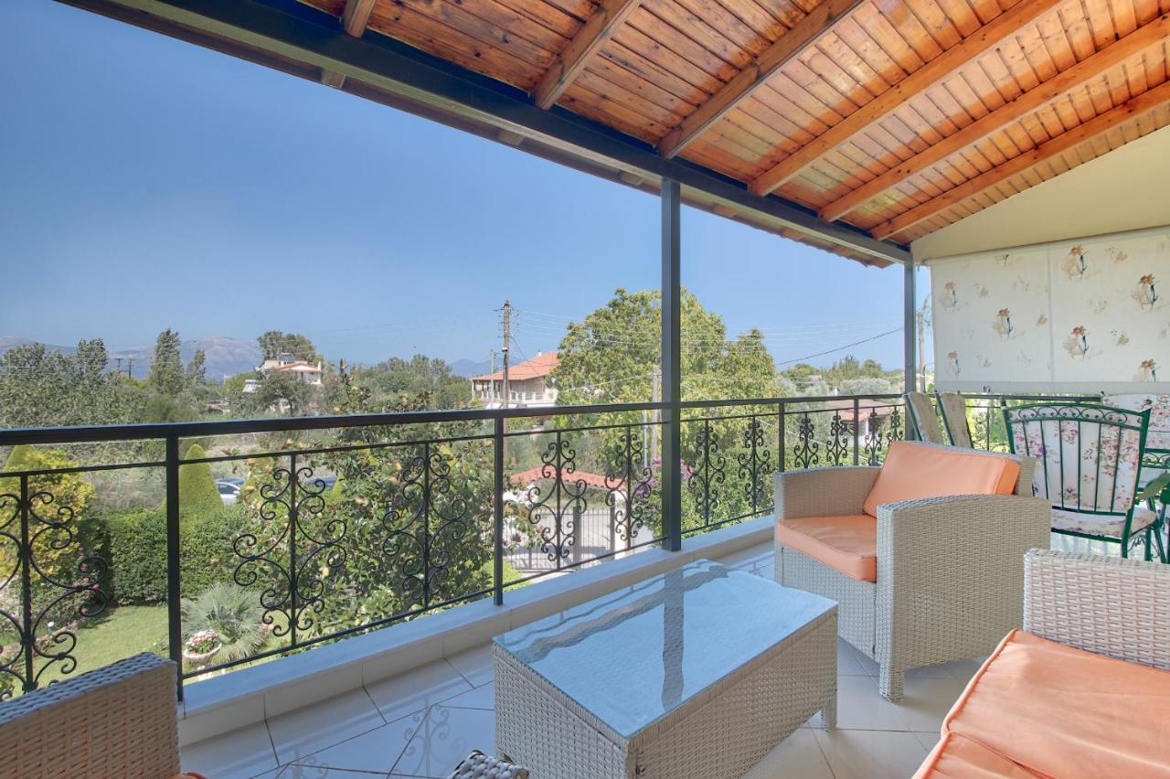 Vacation And Relaxation Home Oropos Nea Palatia Esterno foto