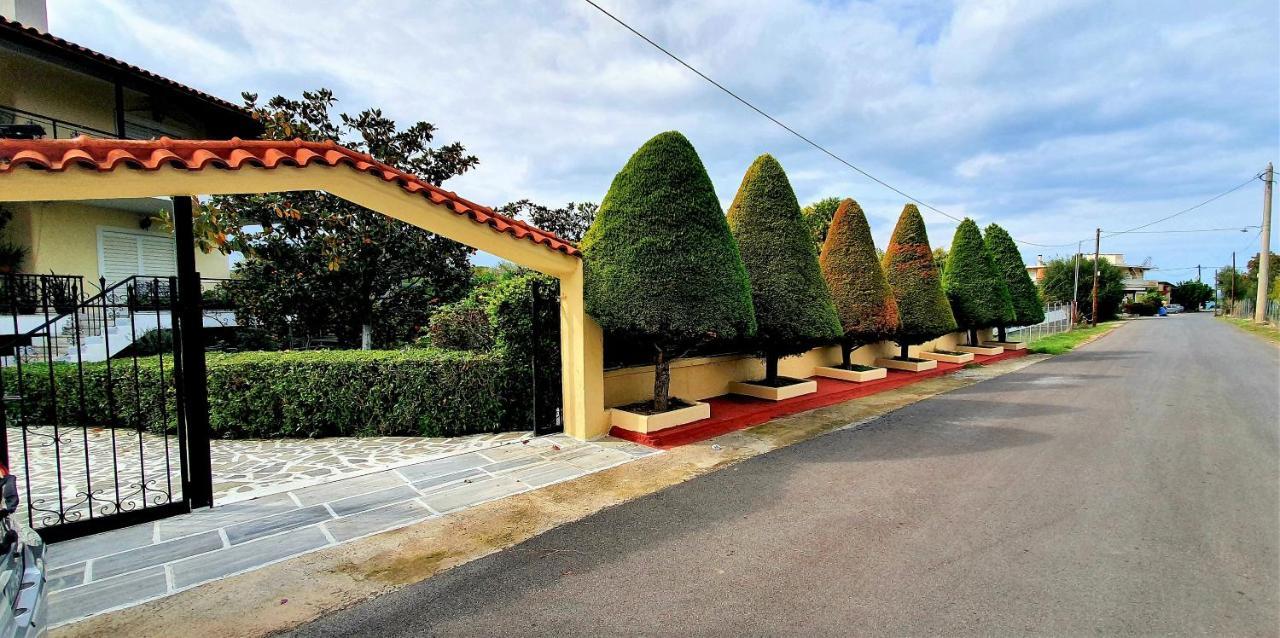 Vacation And Relaxation Home Oropos Nea Palatia Esterno foto