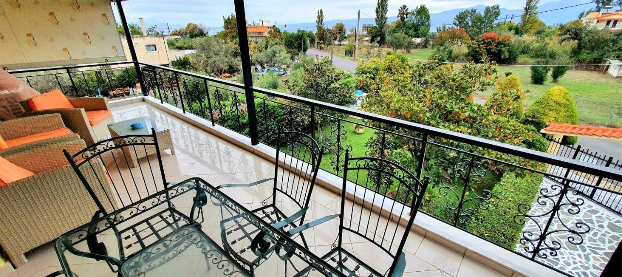 Vacation And Relaxation Home Oropos Nea Palatia Esterno foto